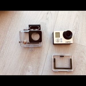 GoPro Hero3 with accessories and bag